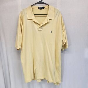 Polo Ralph Lauren Polo Yellow Men's Shirt Size  XXL